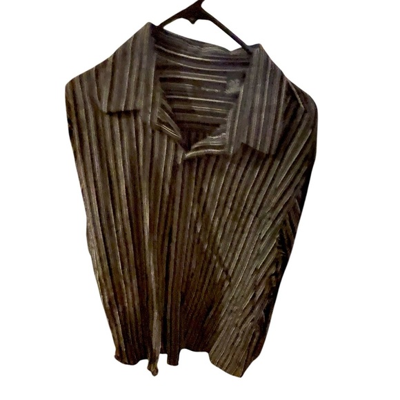 Men’s J FERRAR Black Striped Shirt - Picture 2 of 5